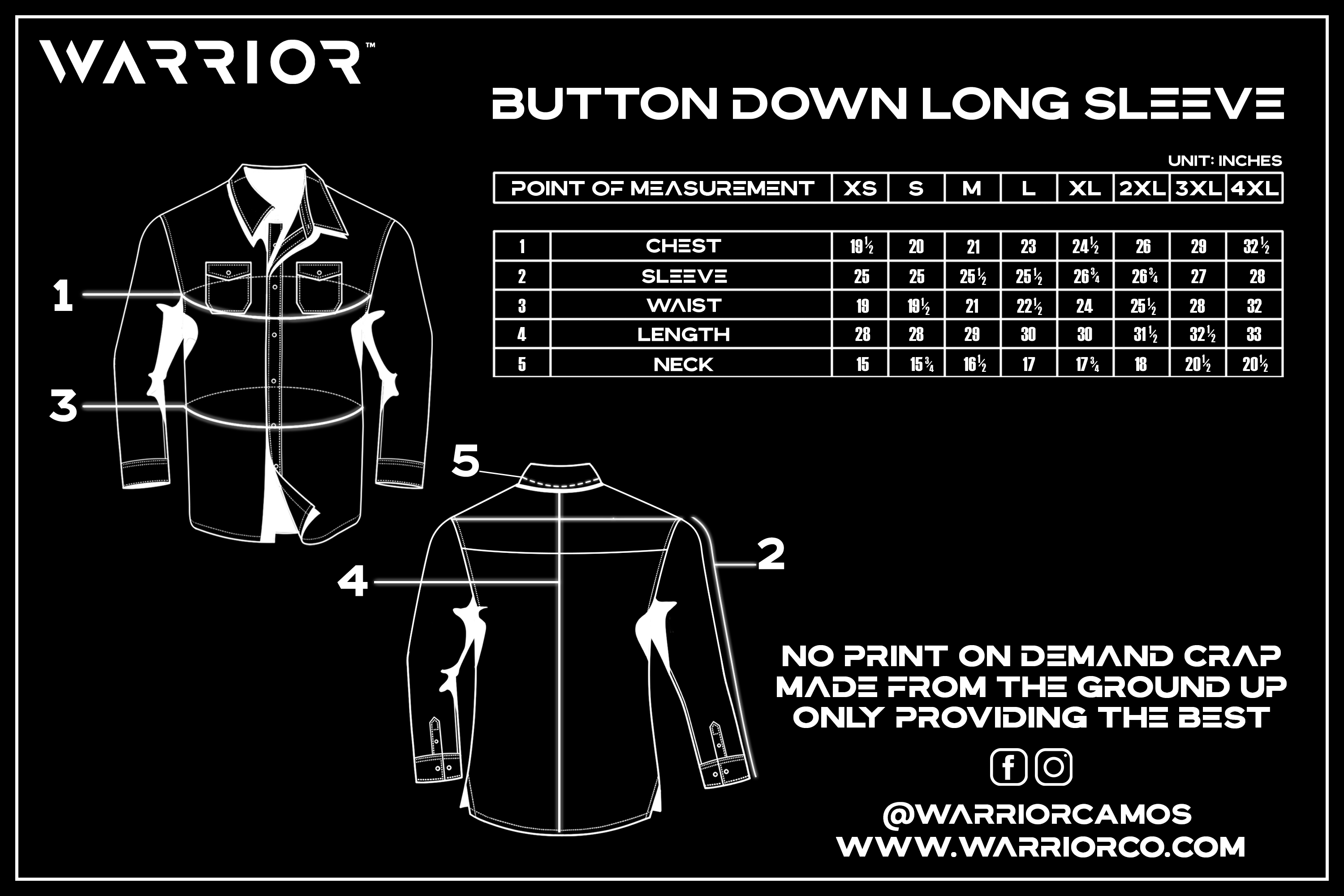 Sizing and fit image